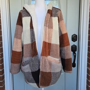 Me Jane Tedsy Faux Fur Cardigan Jacket